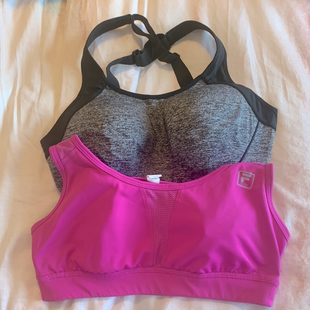LOT of two VSX + Fila Sports bras